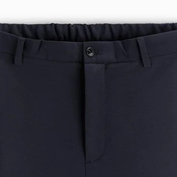 ZARA TECHNICAL SUIT TROUSERS (NAVY) (NWT) - Picture 2 of 5